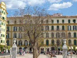 Malaga city in Spain photo