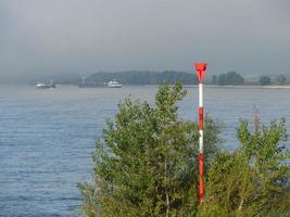 the rhine river in germany photo