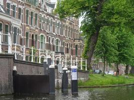 ciudad de leiden en los países bajos foto