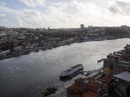 Porto at the douro river photo