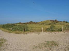 The beach of Juist island in germany