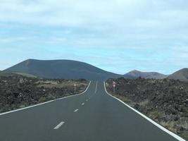 isla de lanzarote en españa foto