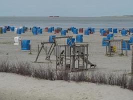 Dornumersiel at the german north sea coast photo