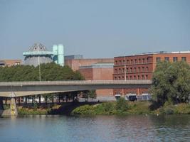 The city of Maastricht at the river Maas photo