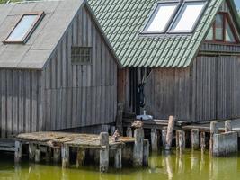 Ahrenshoop at the baltic sea in germany photo