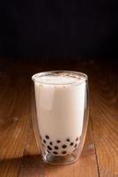 té con leche de taiwán con burbuja