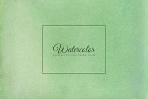 Soft green abstract watercolor background vector