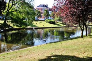 A view of Bruges in Belgium photo