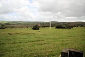 una vista de la campiña de Cornualles cerca de Dartmoor foto