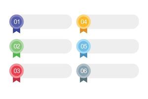 plantilla de etiqueta infográfica con iconos. pasos. infografías para el concepto de negocio. se puede utilizar para gráficos de información, diagramas de flujo, presentaciones, sitios web, pancartas, materiales impresos. vector