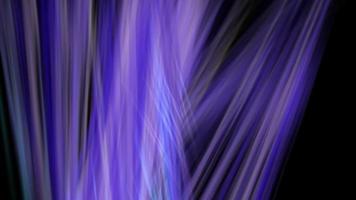 Abstract background with moving particles in black.Blue light loop animation. video