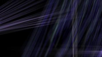 Abstract background with moving particles in black.Blue light loop animation. video