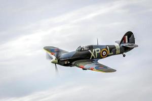 Shoreham por mar, West Sussex, Reino Unido, 2014. Hawker Hurricane mk.iib foto