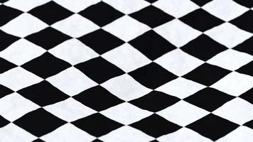 Waving Checkerboard Background video