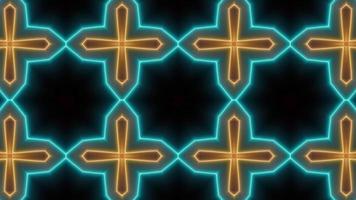 Blinking Multiple Color Light Symbol VJ Loop video