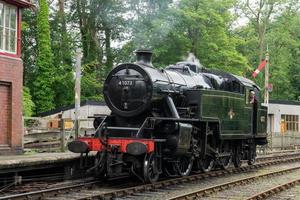 windermere, cumbria, 2015. 42073 br fairburn, en la estación junto al lago foto