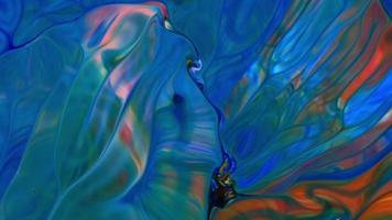 Colorful Liquid Smooth Abstract Fluid Background Texture video