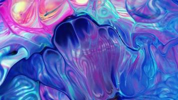 Colorful Liquid Smooth Abstract Fluid Background Texture