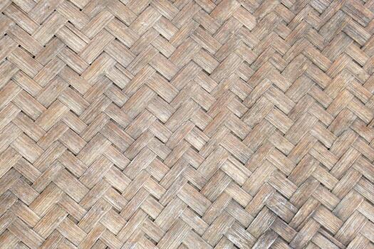 weave bamboo background for entering text photo