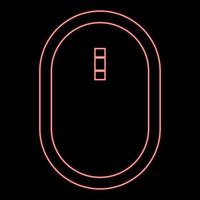 Neon video camera red color vector illustration flat style image