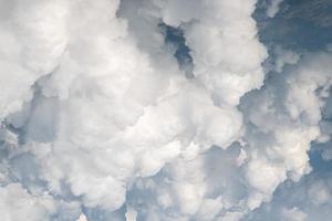 Background with beautiful dense clouds. photo