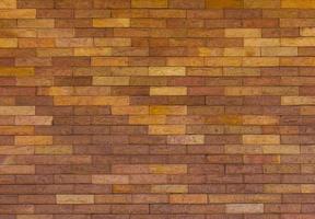 Brick wall with a difference. photo