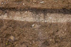 Soil under the road photo