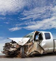 Side car accident sky photo