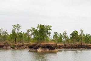 Rock Island by water erosion photo