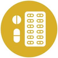 Pills Icon Style vector