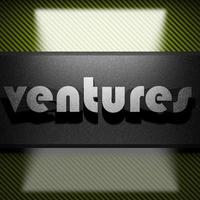 ventures word of iron on carbon photo