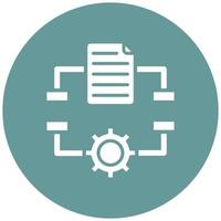 Algorithm Icon Style vector