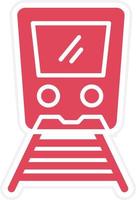Train Icon Style vector