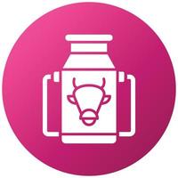 Milk Tank Icon Style vector