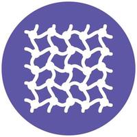 Fish Net Icon Style vector