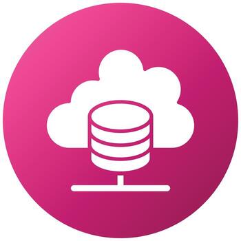Database Icon Style vector