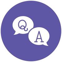 QA Icon Style vector