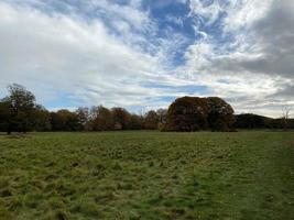 A view of the Cheshire Countryside near Knutsford in the Autumn