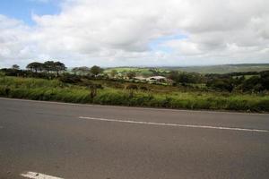 una vista de la campiña de Cornualles cerca de Dartmoor foto