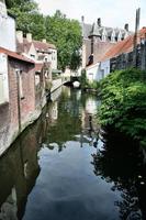 A view of Bruges in Belgium photo