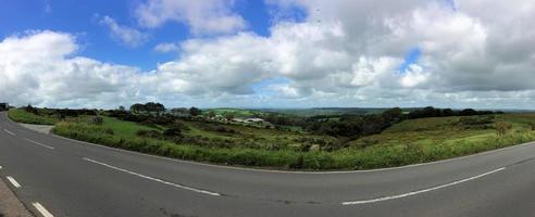 A view of the Cornwall Countryside near Dartmoor photo