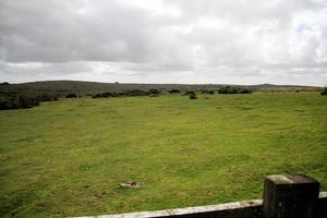 una vista de la campiña de Cornualles cerca de Dartmoor foto