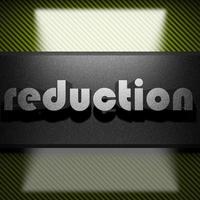 reduction word of iron on carbon photo