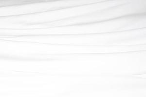 Abstract Background on isolated. Abstract white waves. Wave from Curtain. White wave background. photo