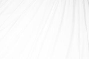 Abstract Background on isolated. Abstract white waves. Wave from Curtain. White wave background. photo