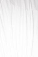 Abstract Background on isolated. Abstract white waves. Wave from Curtain. White wave background. photo