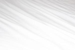 Abstract Background on isolated. Abstract white waves. Wave from Curtain. White wave background. photo