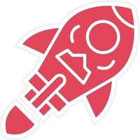 Rocket Icon Style vector