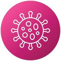 Bacteria Icon Style vector