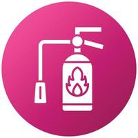 Fire Extinguisher Icon Style vector
